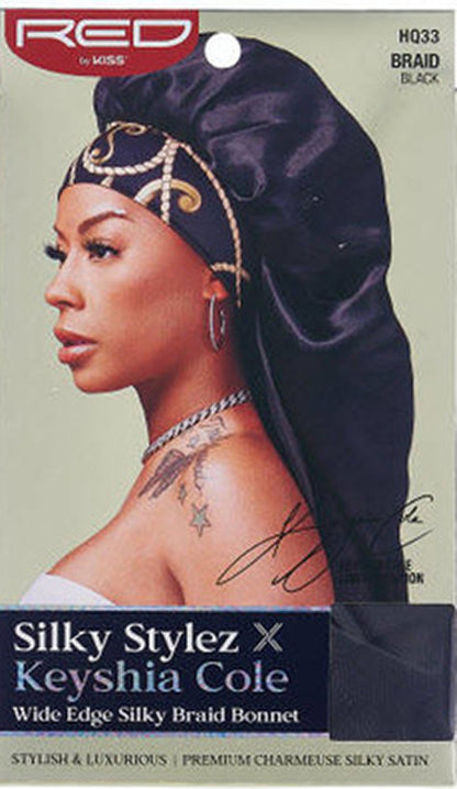 RED  Silky Bonnet (HQ21-36)
