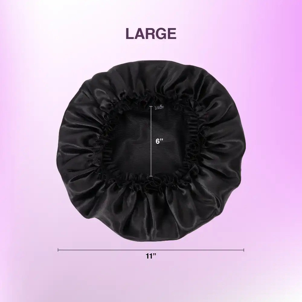 RED Premium Silky Satin Bonnet