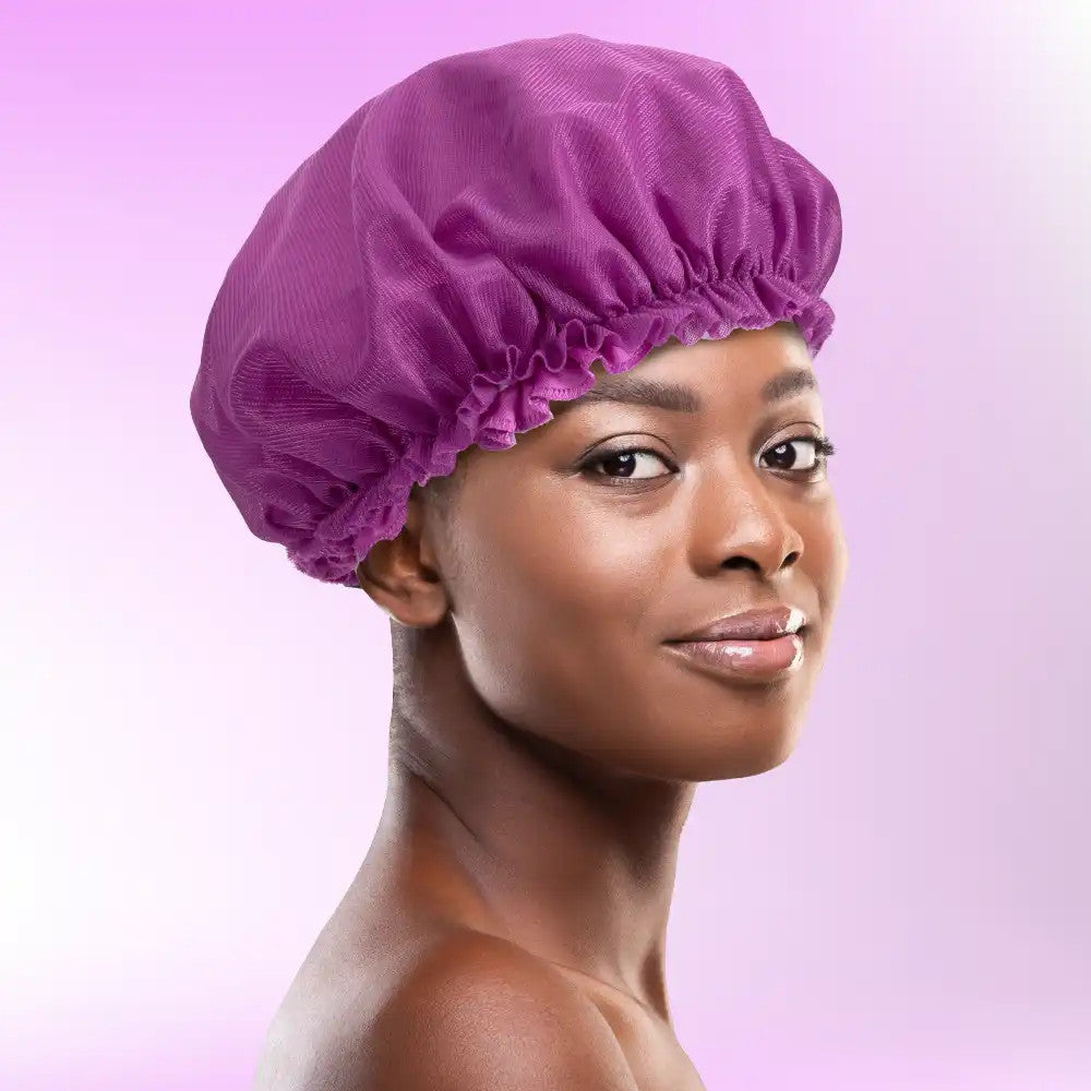 RED Premium Silky Satin Bonnet