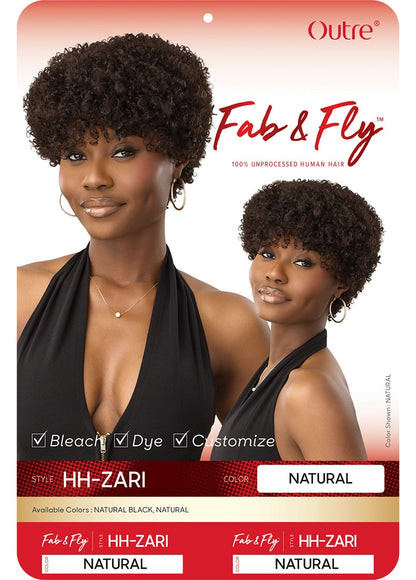 OUTRE Fab & Fly 100% Unprocessed Human Hair Wig HH-ZARI
