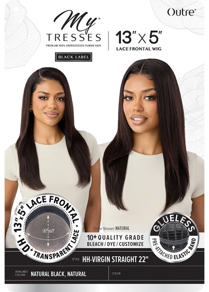 OUTRE MyTresses Black Label Lace Front Wig - HH-Virgin Straight 22"