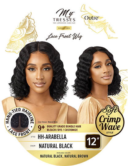 OUTRE Mytresses Gold Label 100% Unprocessed Human Hair Lace Front Wig HH-ARABELLA