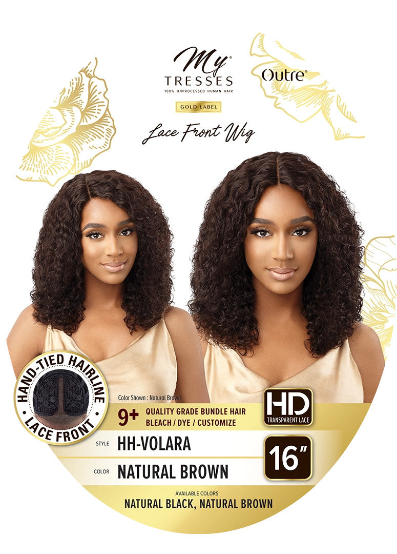 OUTRE Mytresses Gold Label 100% Unprocessed Human Hair Lace Front Wig HH-VOLARA