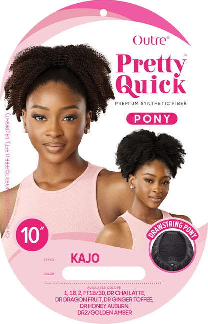 OUTRE Synthetic Pretty Quick Pony - Kajo