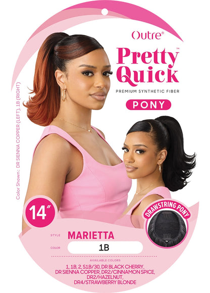 OUTRE Synthetic Pretty Quick Pony - Marietta