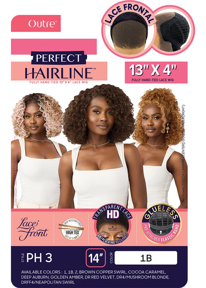 OUTRE Perfect Hairline Synthetic HD Lace Wig - PH 3