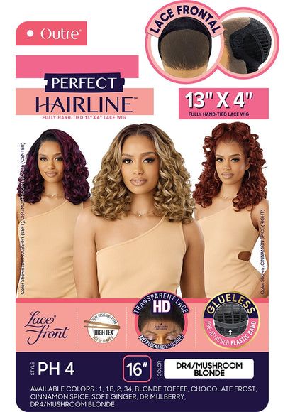 OUTRE Perfect Hairline Synthetic 13X6 HD Lace Front Wig - PH 4