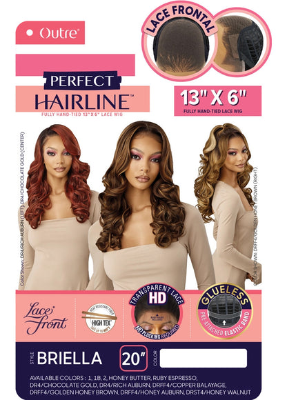 OUTRE Perfect Hairline Synthetic HD Lace Wig - BRIELLA