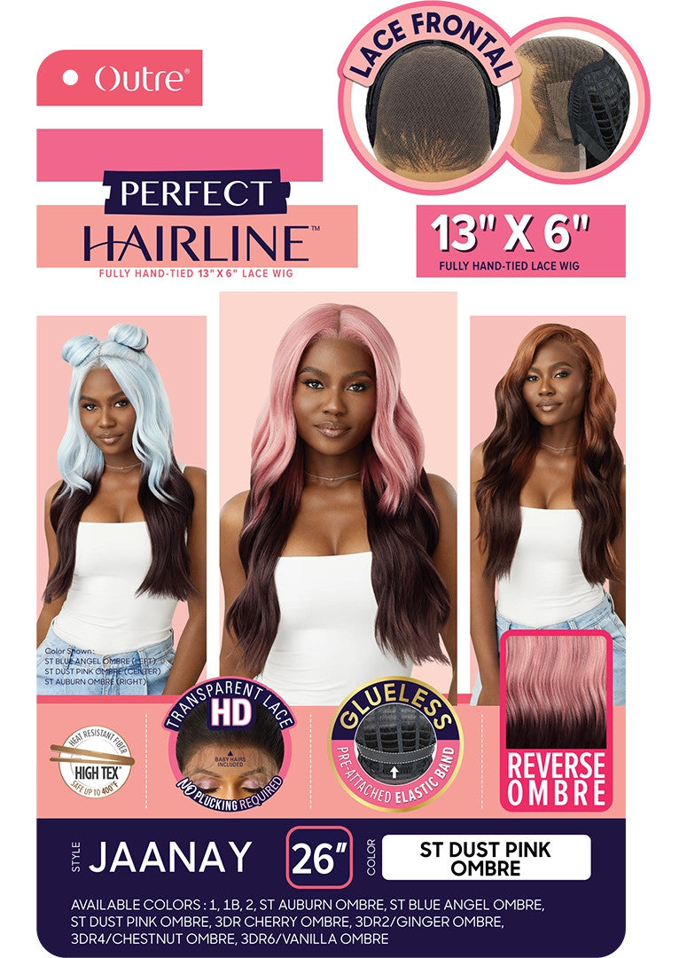OUTRE Perfect Hairline Synthetic HD Lace Wig - Jaanay