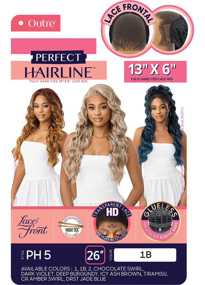 OUTRE Perfect Hairline Synthetic HD Lace Wig - PH 5