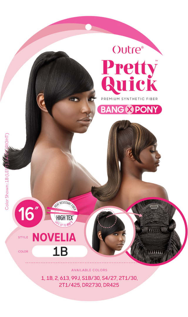 OUTRE Synthetic Pretty Quick Pony  - NOVELIA