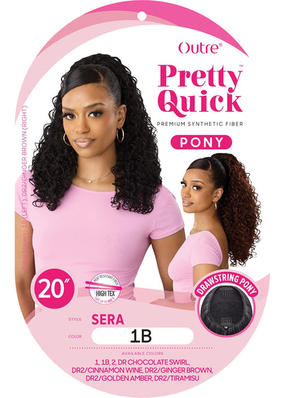 OUTRE Synthetic Pretty Quick Pony - Sera