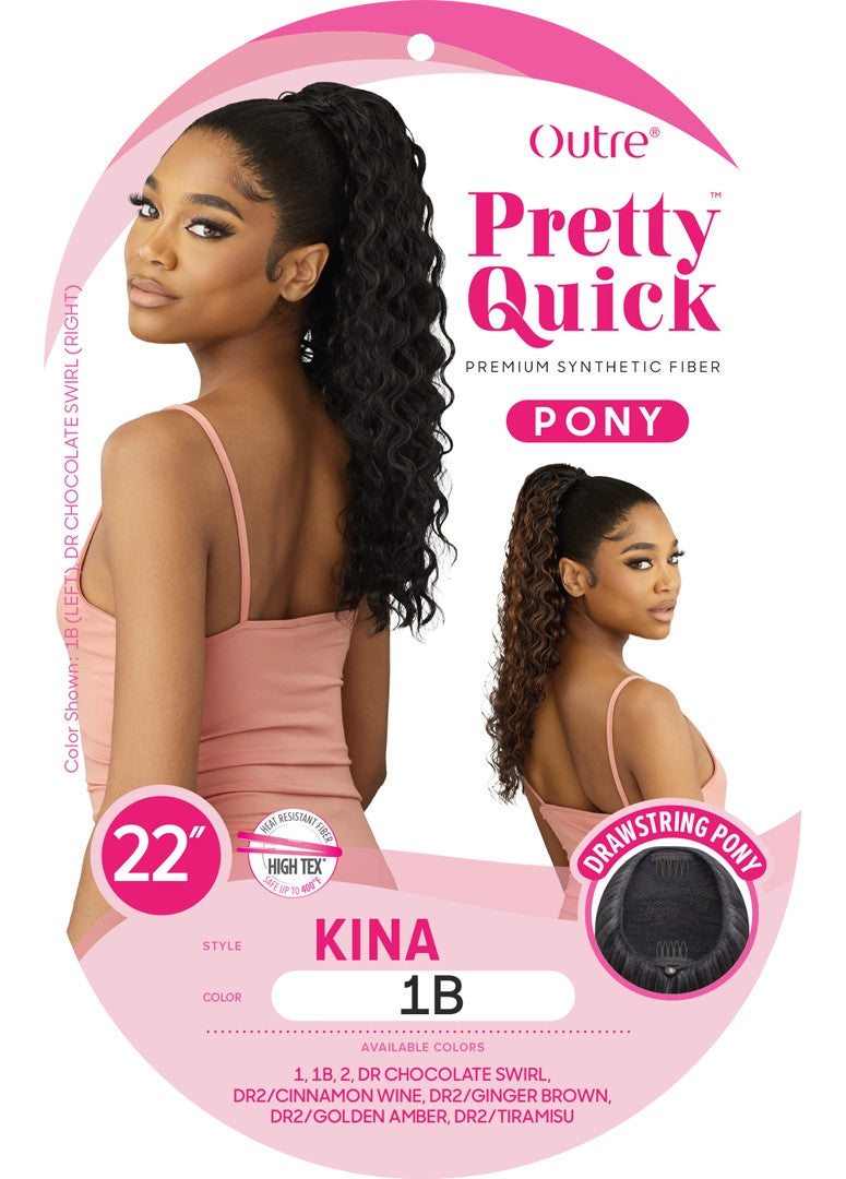 OUTRE Synthetic Pretty Quick Pony - Kina