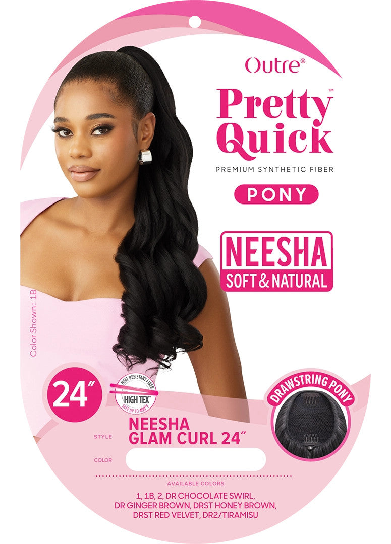 OUTRE Synthetic Pretty Quick Pony - Neesha Glam Curl 24"