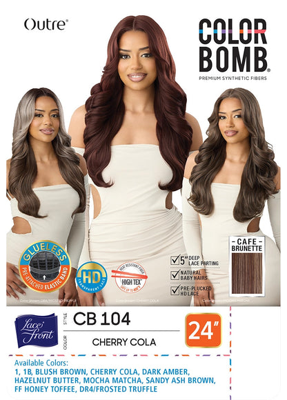 OUTRE Colorbomb Synthetic Lace Front Wig - CB 104