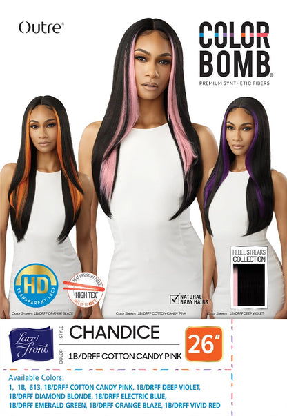 OUTRE Colorbomb Synthetic Lace Front Wig - Chandice