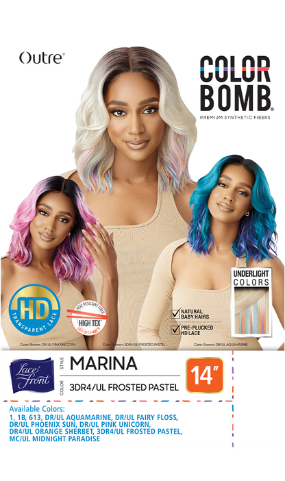 OUTRE Colorbomb Synthetic Lace Front Wig - MARINA