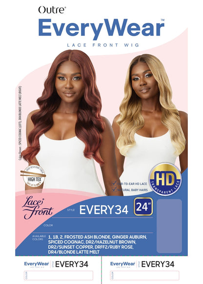 OUTRE Synthetic EveryWear HD Lace Front Wig - EVERY 34
