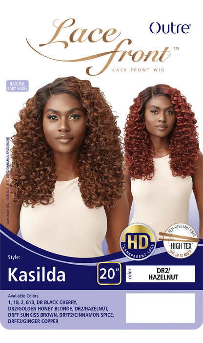 OUTRE HD Transparent Lace Front Wig - KASILDA