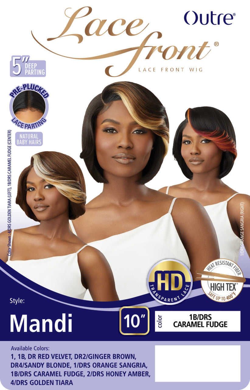 OUTRE HD Transparent Lace Front Wig - MANDI