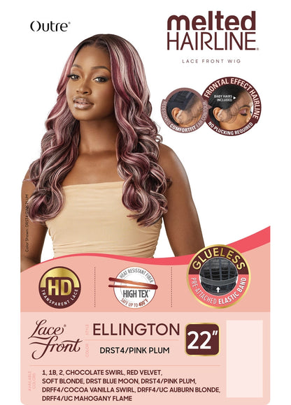 OUTRE Synthetic Melted Hairline HD Lace Front Wig - ELLINGTON