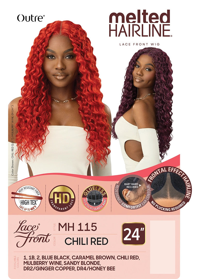 OUTRE Synthetic Melted HairlineHD Lace Front Wig - MH 115