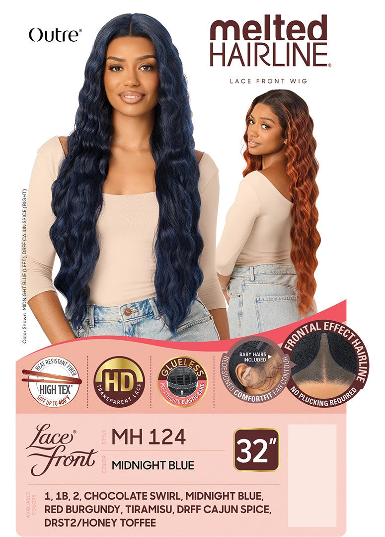 OUTRE Synthetic Melted HairlineHD Lace Front Wig - MH 124