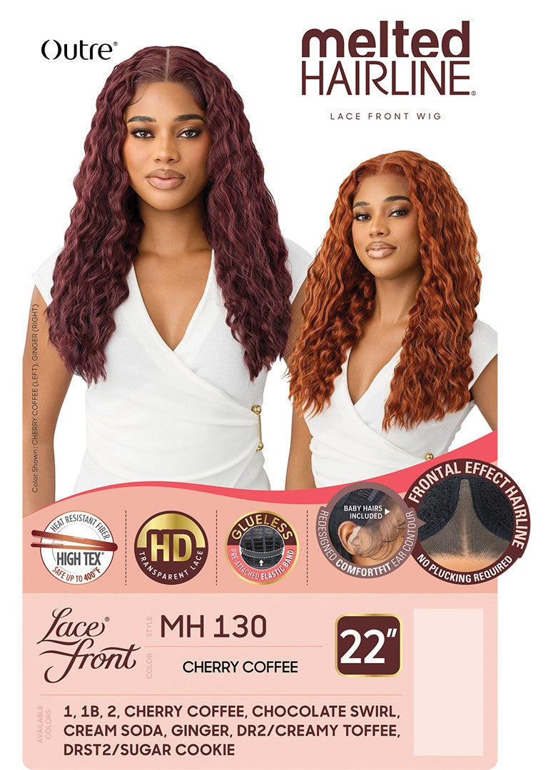 OUTRE Synthetic Melted HairlineHD Lace Front Wig - MH 130