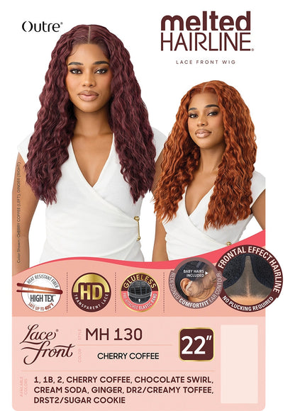 OUTRE Synthetic Melted HairlineHD Lace Front Wig - MH 130