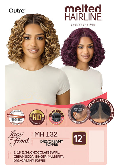 OUTRE Synthetic Melted HairlineHD Lace Front Wig - MH 132