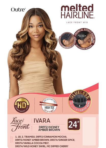 OUTRE Synthetic Melted Hairline Lace Front Wig - IVARA