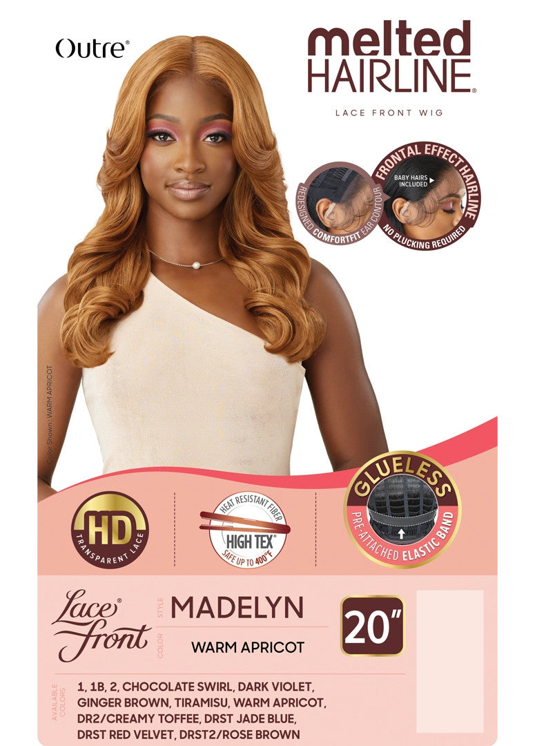 OUTRE Synthetic Melted Hairline Lace Front Wig - Madelyn