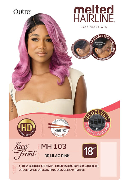 OUTRE Synthetic Melted HairlineHD Lace Front Wig - MH 103
