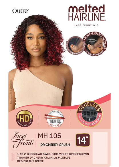 OUTRE Synthetic Melted HairlineHD Lace Front Wig - MH 105