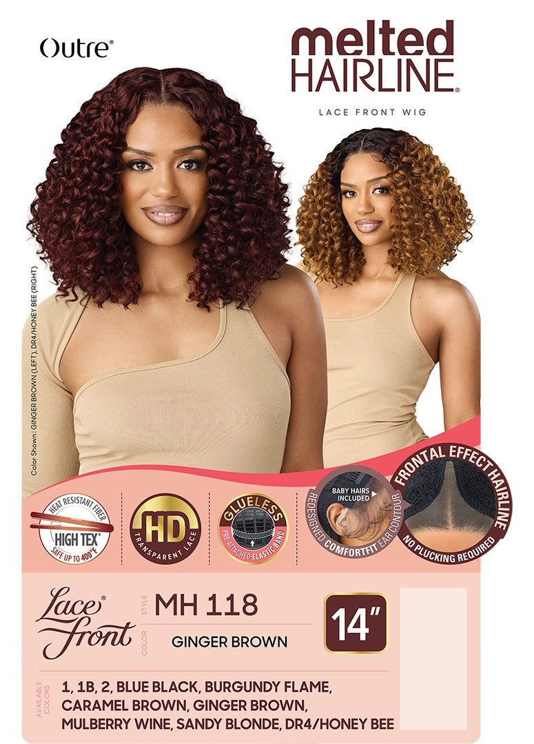 OUTRE Synthetic Melted HairlineHD Lace Front Wig - MH 118