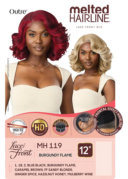 OUTRE Synthetic Melted HairlineHD Lace Front Wig - MH 119