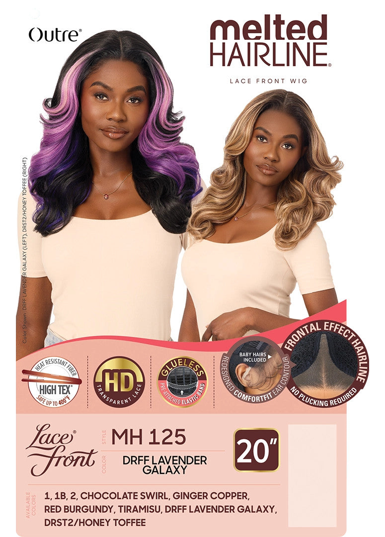 OUTRE Synthetic Melted HairlineHD Lace Front Wig - MH 125