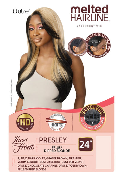 OUTRE Synthetic Melted Hairline Lace Front Wig - Presley