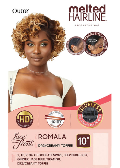 OUTRE Synthetic Melted HairlineHD Lace Front Wig - ROMALA