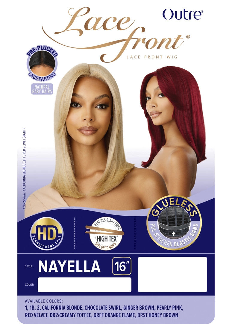 OUTRE HD Transparent Lace Front Wig - NAYELLA