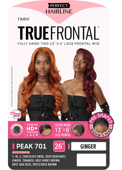 OUTRE Perfect Hairline True Frontal Synthetic 13x6 HD Lace Front Wig - PEAK 701