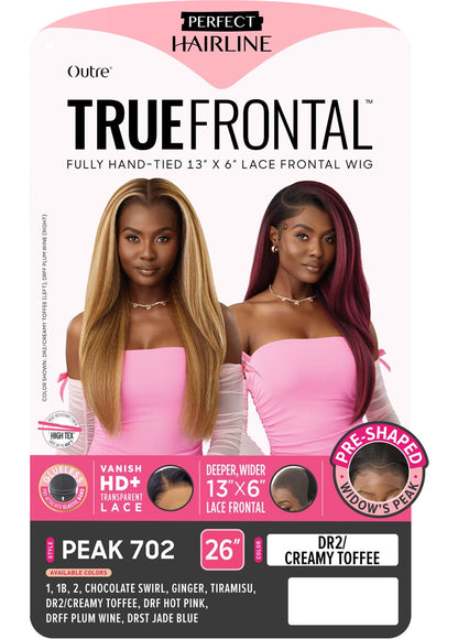 OUTRE Perfect Hairline True Frontal Synthetic 13x6 HD Lace Front Wig - PEAK 702