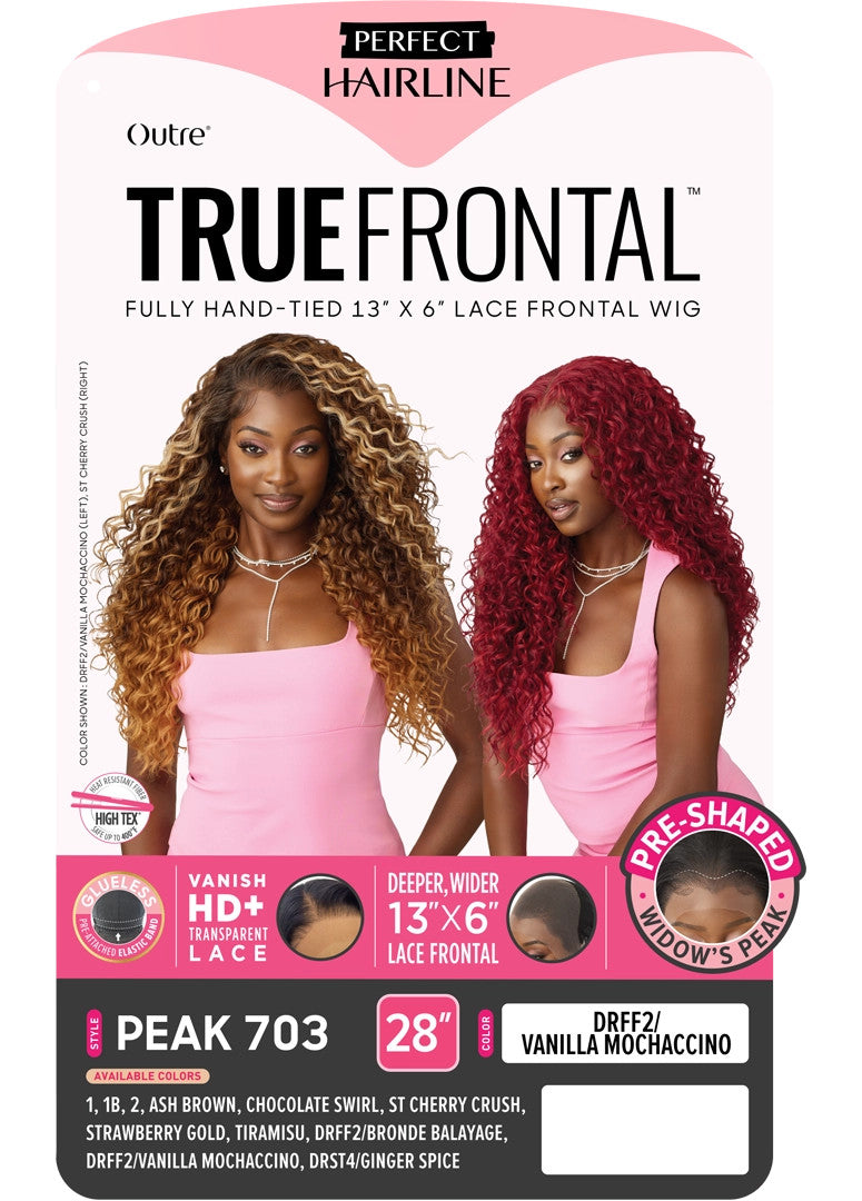 OUTRE Perfect Hairline True Frontal Synthetic 13x6 HD Lace Front Wig - PEAK 703