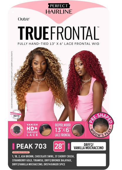 OUTRE Perfect Hairline True Frontal Synthetic 13x6 HD Lace Front Wig - PEAK 703