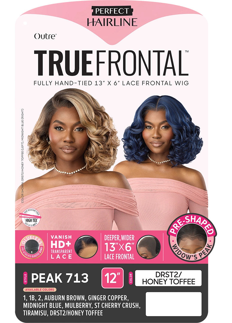 OUTRE Perfect Hairline True Frontal Synthetic 13x6 HD Lace Front Wig - PEAK 713