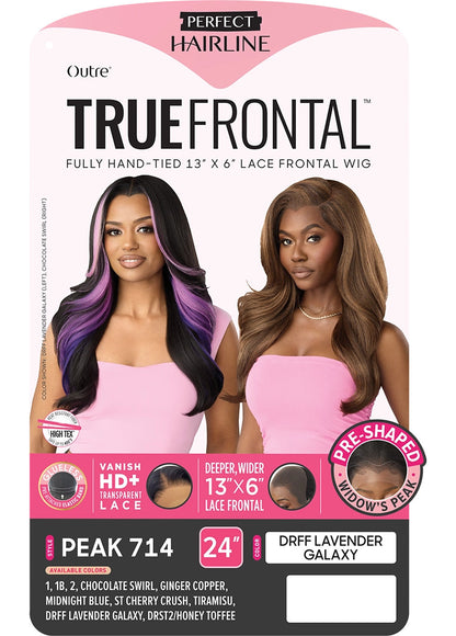 OUTRE Perfect Hairline True Frontal Synthetic 13x6 HD Lace Front Wig - PEAK 714