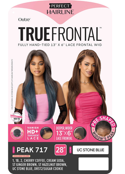 OUTRE Perfect Hairline True Frontal Synthetic HD 13x6 Lace Front Wig - Peak 717