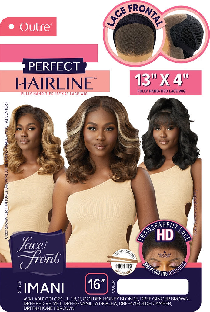 OUTRE Perfect Hairline Synthetic HD Lace Wig - Imani