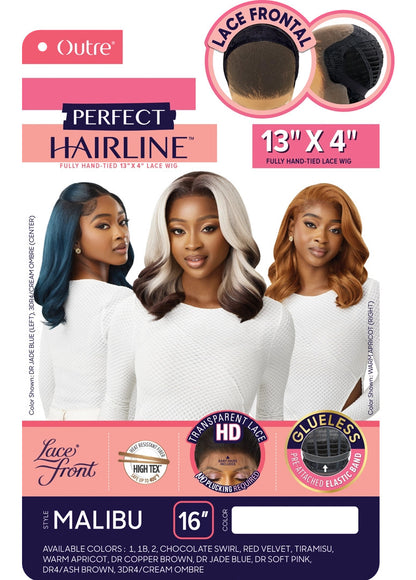Outre Perfect Hairline Synthetic 13x4 HD Lace Front Wig - Malibu