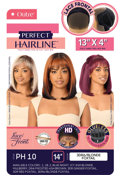 OUTRE Perfect Hairline Synthetic HD Lace Wig - PH 10